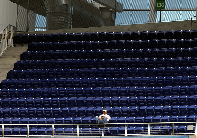 Illustration for article titled Photos: Marlins Park Is Satisfyingly Empty